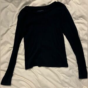 Black American eagle light sweater